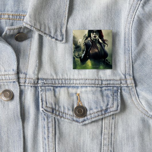 Banner: Grundy, Harley, Batman Button (Beispiel)