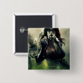 Banner: Grundy, Harley, Batman Button (Vorne & Hinten)