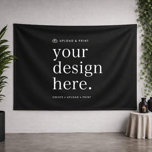 Banner Ihr Design Hochladen 4' x 6'
