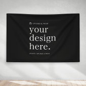 Banner Ihr Design Hochladen 4' x 6'