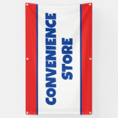 Banner im Convenience Store (Vertikal)