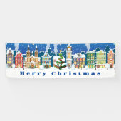 Banner im Freien - Frohe Weihnachtsbanner (Horizontal)