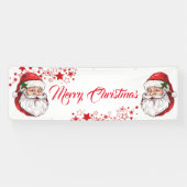 Banner im Freien - Frohe Weihnachtsbanner (Horizontal)