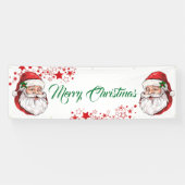 Banner im Freien - Frohe Weihnachtsbanner (Horizontal)