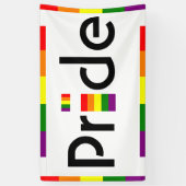 Banner im Innen- oder Außenbereich - PRIDE (Vertikal)