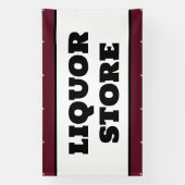 Banner im Liquor Store (Vertikal)
