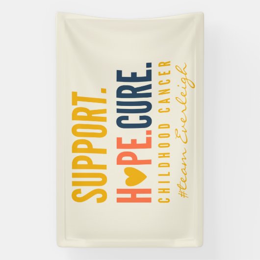 Banner Individuelle Name für Krebs im Kindesalter (Vertikal)