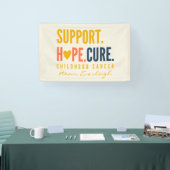 Banner Individuelle Name für Krebs im Kindesalter (Messe)