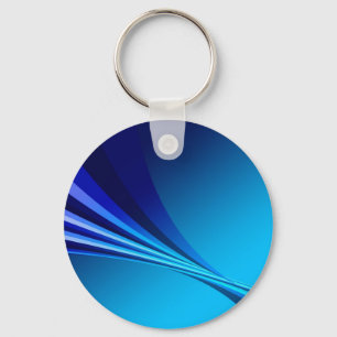 Banner mit abstraktem blauen Hintergrund Schlüsselanhänger