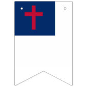 Banner mit christlicher Flagge (Zweite Fahne)