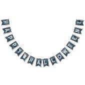 Banner mit weißem Halloween-Party (Alle)