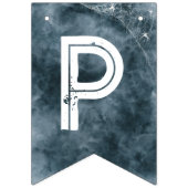 Banner mit weißem Halloween-Party (Dritte Fahne)