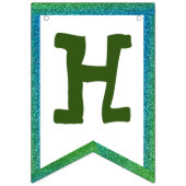 Banner mit weißer Blume (Zweite Fahne)