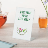 Banner motivieren sockelschild (In SItu)