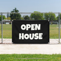 Banner "OPEN HOUSE"
