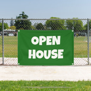 Banner "OPEN HOUSE"