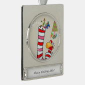 Banner Ornament Elf Santa Candy Cane (Rechts)