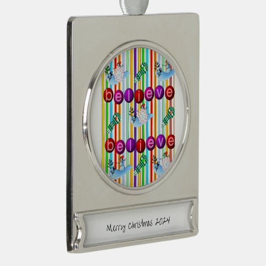 Banner Ornament glauben (Rechts)