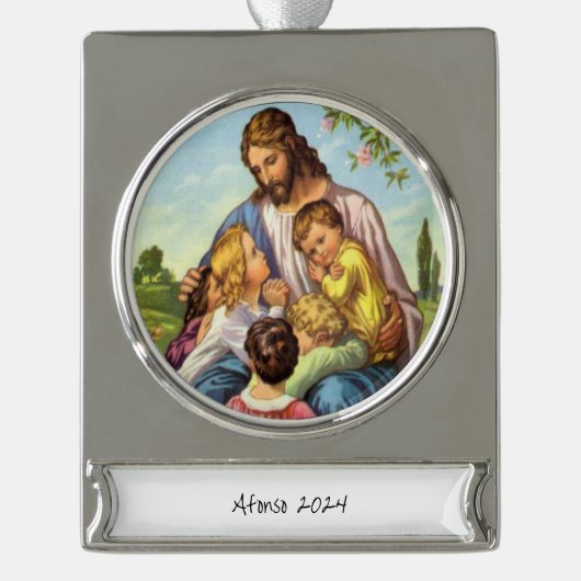 Banner Ornament Jesus (Vorderseite)
