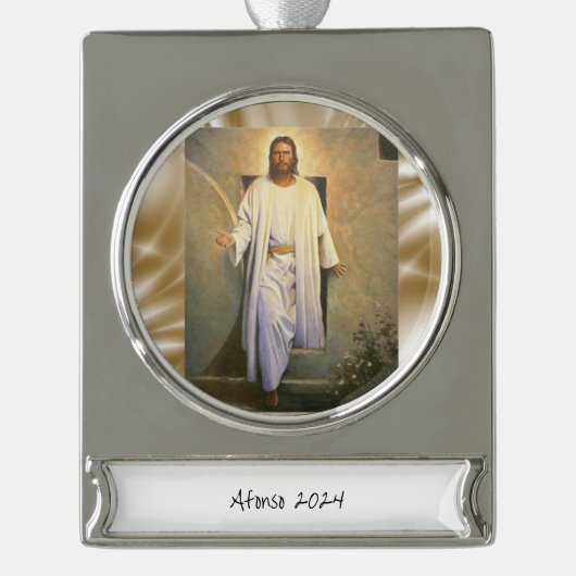 Banner Ornament Jesus (Vorderseite)