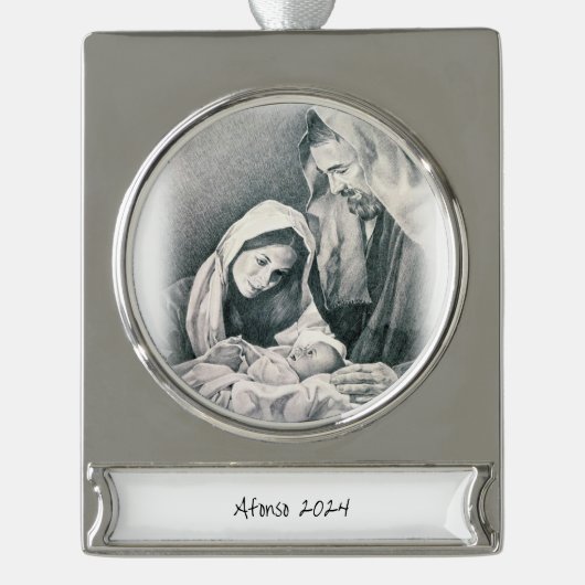 Banner Ornament Jesus (Vorderseite)