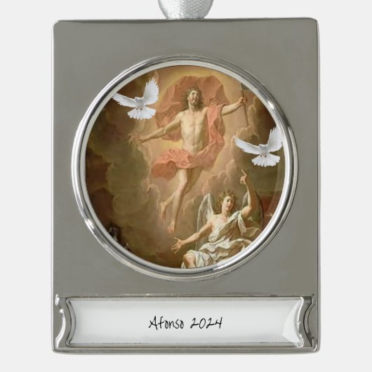 Banner Ornament Jesus (Vorderseite)