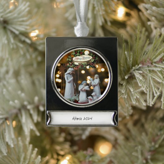 Banner Ornament Jesus (Baum)