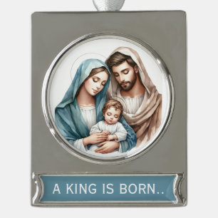 Banner-Ornament SILBER