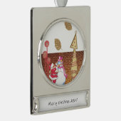 Banner Ornament Snowman (Rechts)