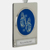 Banner Ornament Snowman (Rechts)