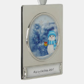 Banner Ornament Snowman (Rechts)