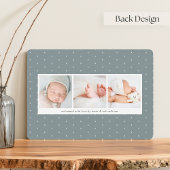 Banner-Overlay | Horizontales Foto - Geburtsankünd Ankündigung