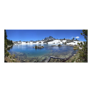 Banner Peak and a Mountain Lake - Sierra Nevada Fotodruck