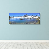 Banner Peak and a Mountain Lake - Sierra Nevada Leinwanddruck (Insitu (Holzboden))