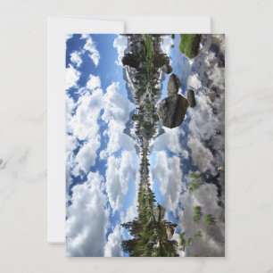 Banner Peak near Island Pass - John Muir Trail Feiertagskarte