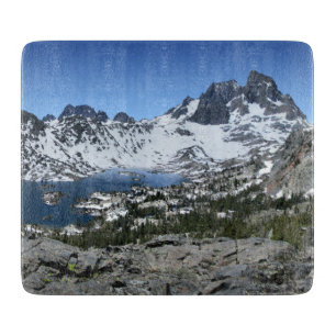 Banner Peak over Garnet Lake - Sierra Nevada Schneidebrett