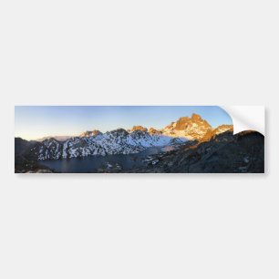 Banner Peak Sunrise Garnet Lake - John Muir Trail Autoaufkleber