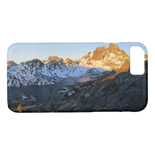 Banner Peak Sunrise Garnet Lake - John Muir Trail Case-Mate iPhone Hülle (Rückseite (Horizontal))