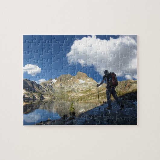 Banner Peak und 1000 Island Lake - John Muir Trail Puzzle (Horizontal)