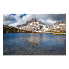 Banner Peak und Thousand Island Lake Fotodruck