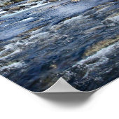 Banner Peak von Tausend Inseln - Sierra Nevada Poster (Ecke)