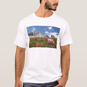 Banner Peak Wildblumen - Ansel Adams Wilderness T-Shirt