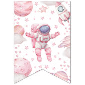 Banner 'Pink Space 1st Trip Around the Sun' (Erste Fahne)