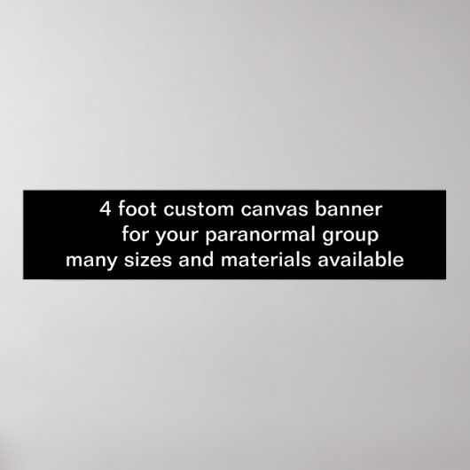 Banner Poster (Vorne)