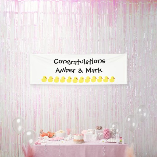 Banner "Rubber Ducky" (Party)