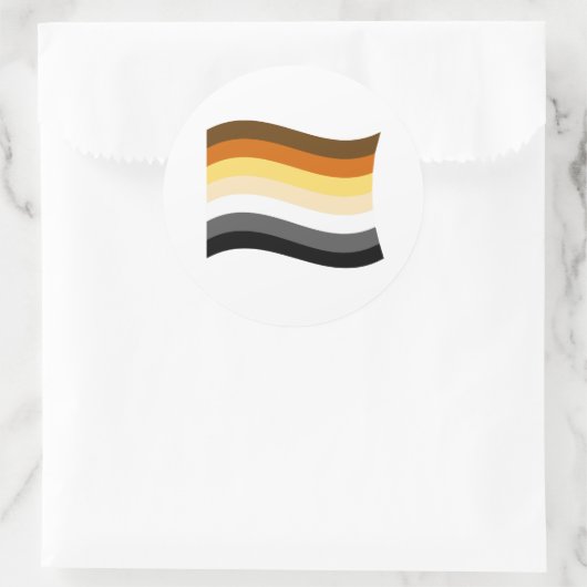 Banner Runder Aufkleber (Tasche)