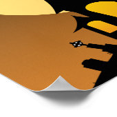 Banner Spuk House Halloween-Party Poster (Ecke)