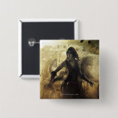 Banner: Superman, Harley Button (Vorne & Hinten)