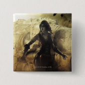 Banner: Superman, Harley Button (Vorderseite)