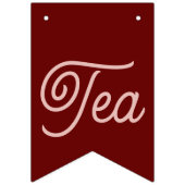 Banner "Tee für die Braut" (Zweite Fahne)